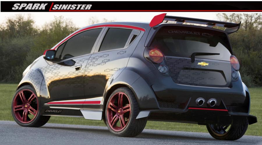  Chevrolet Spark Sinister Concept 2012 года  (фото 2 из 2)
